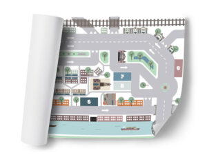 Speelkleed sticker stickerrol Arnhem