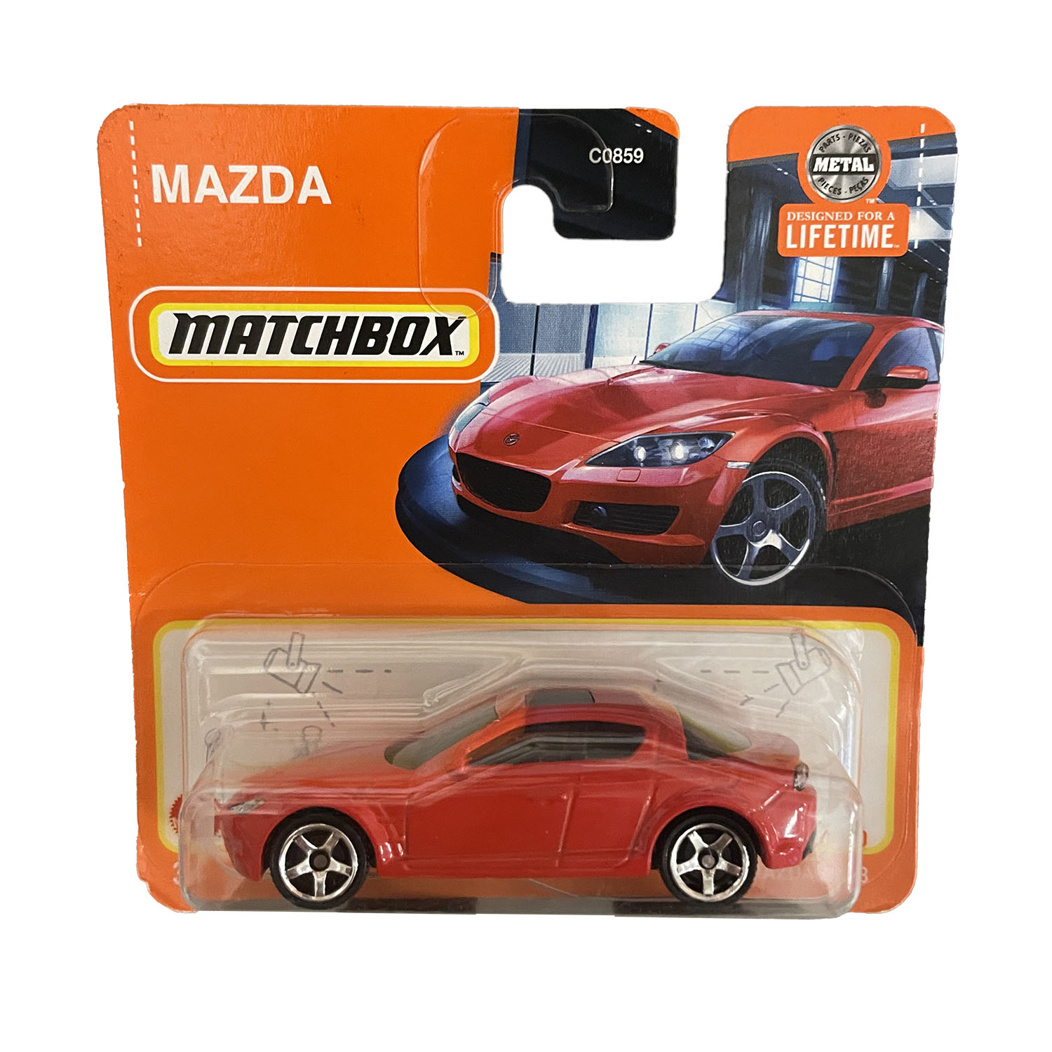 Speelgoedauto Matchbox Mazda RX-8 2004