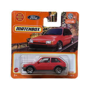 Speelgoedauto Matchbox Ford Fiesta MK2 1983 - Rood