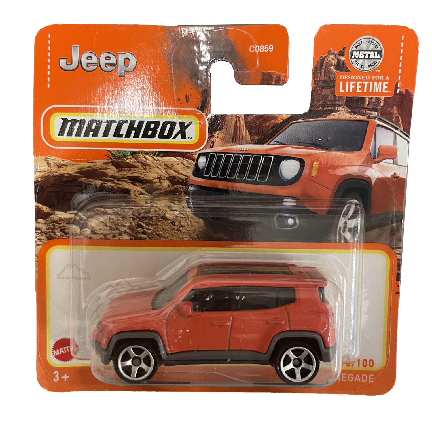 Speelgoedauto Matchbox Jeep Renegade 2019