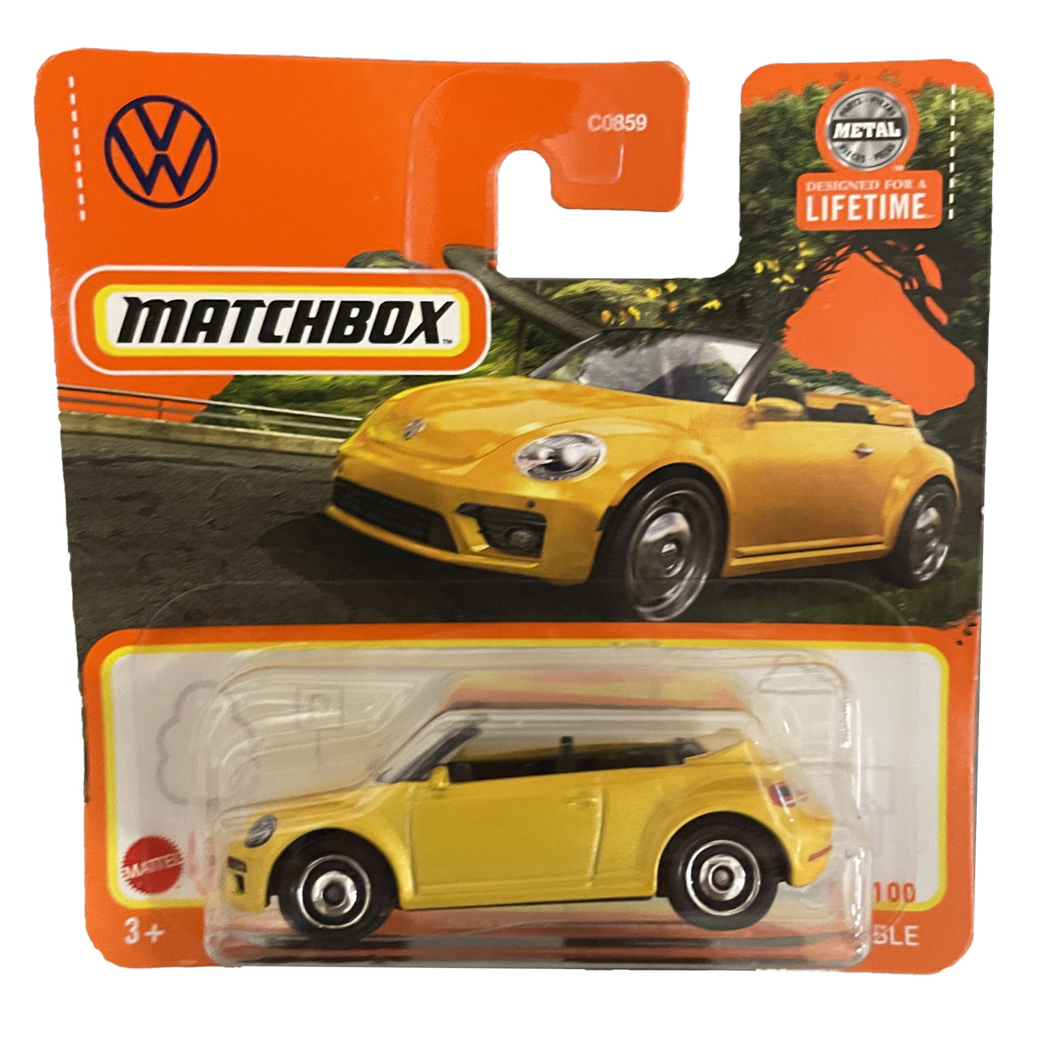 Speelgoedauto Matchbox Volkswagen Beetle Convertible